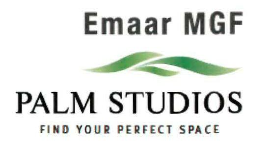 Emaar Mgf Palm Studios (with Device) Device mark 2096058 Trademark