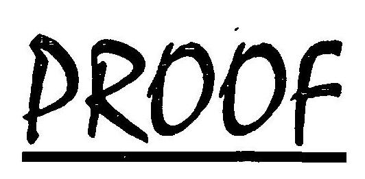 Proof (device) Device mark 2429271 Trademark