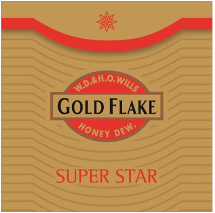 Gold Flake Honey Dew Super Star Device mark 2903525 Trademark