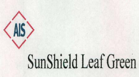Ais Sun Shield Leaf Green (device) Device mark 2463674 Trademark