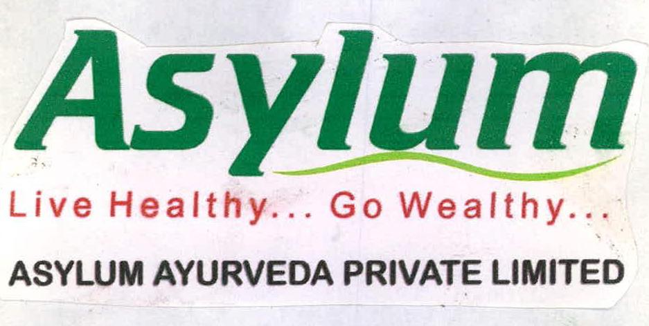 Asylum Live Healthy... Go Wealthy... Device mark 2273014 Trademark