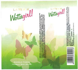 Wottagirl! With Device Of Butterflys Device mark 2864953 Trademark