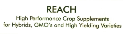 Reach High Performance Crop Supplements For Hybrids, Gmo's And High Yielding Varieties Device mark 2901725 Trademark