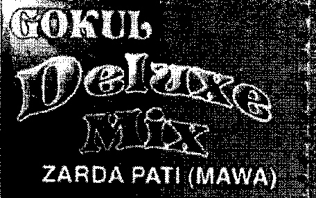 Gokul Deluxe Mix Zarda Pati (mawa) (device) Device mark 2142588 Trademark