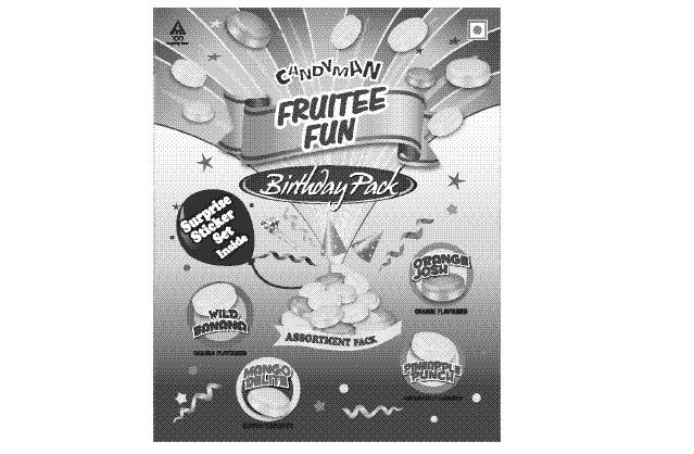 Candyman Fruitee Fun Device mark 2601685 Trademark