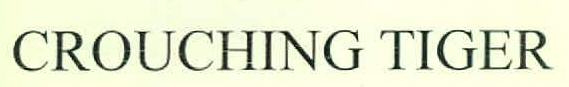 Crouching Tiger Device mark 2785370 Trademark