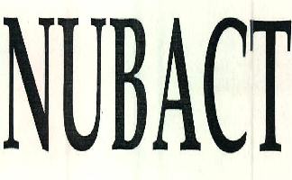 Nubact Device mark 2382388 Trademark
