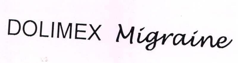 Dolimex Migraine Device mark 2291222 Trademark