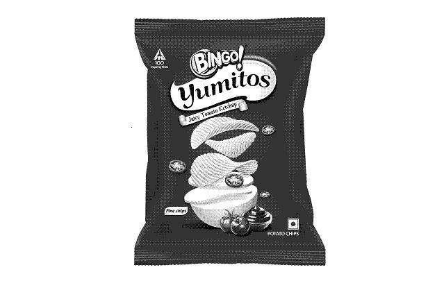 Itc Bingo Yumitos Juicy Tomato Ketchup Device mark 2571225 Trademark