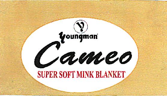 Youngman Cameo Super Soft Mink Blanket (label) Device mark 2183897 Trademark