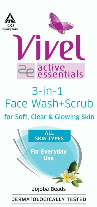 Vivel Active Essentials 3 In 1 Face Wash + Scrub Device mark 2315427 Trademark