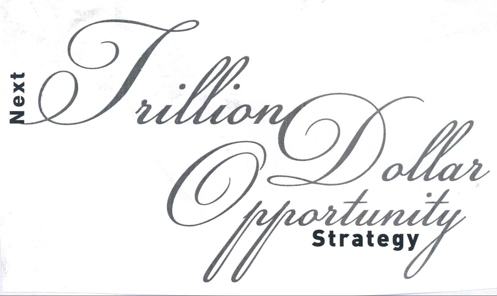 Next Trillion Dollar Opportunity Strategy Device mark 2069968 Trademark