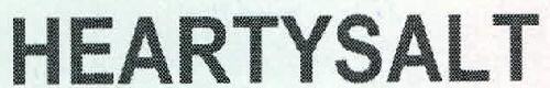 Heartysalt Device mark 2305444 Trademark