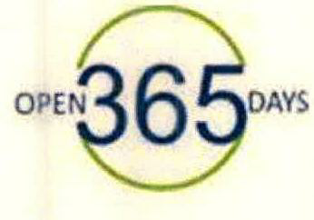 Open 365 Days Device mark 2390039 Trademark