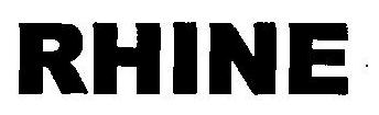 Rhine (word Mark) Device mark 2591823 Trademark