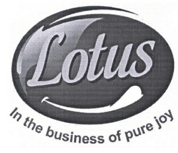 Lotus In The Business Of Pure Joy Device mark 2363767 Trademark