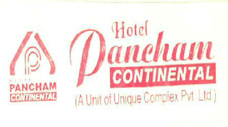 Hotel Pancham Continental (label) Device mark 2490671 Trademark