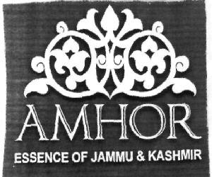Amhor Essence Of Jammu & Kashmir (label) Device mark 2661987 Trademark