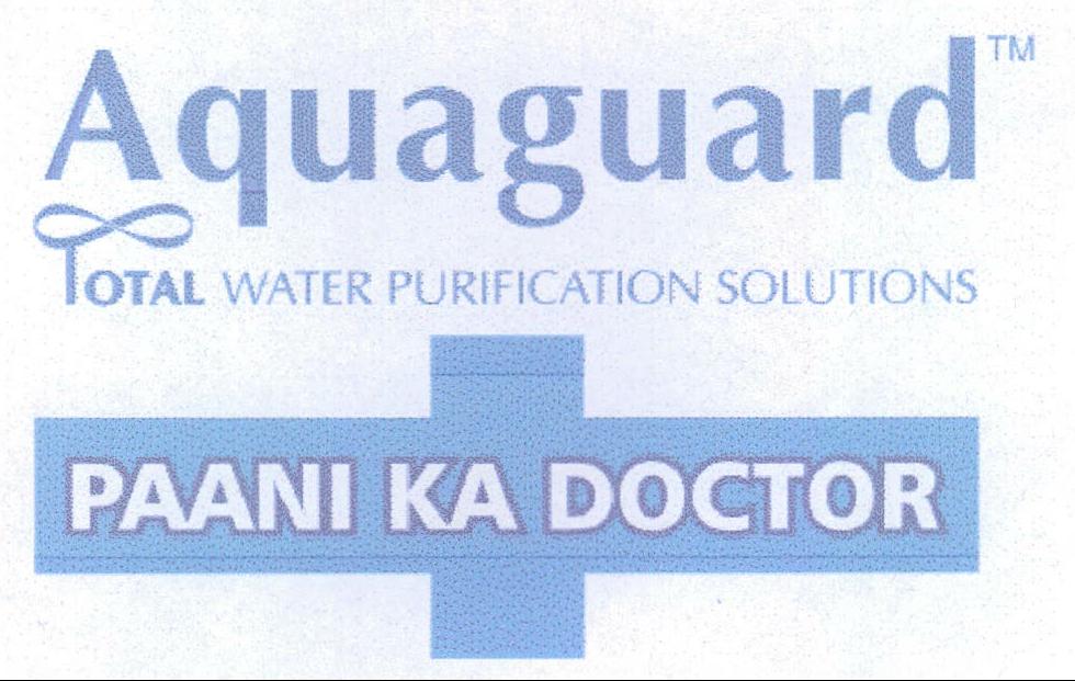 Aquaguard Paani Ka Doctor Device mark 2024366 Trademark