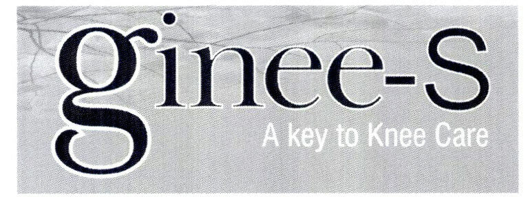 Ginee - S A Key To Knee Care Device mark 2760202 Trademark