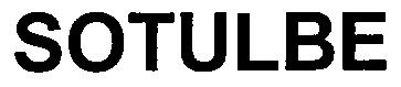 Sotulbe Device mark 2182808 Trademark