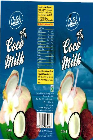 Coco Milk (label) Device mark 2155038 Trademark