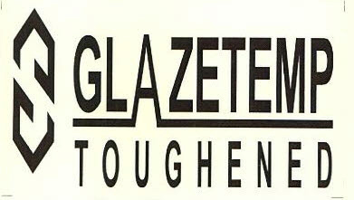 Glazetemp Toughened Device mark 2436808 Trademark