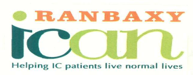 Ranbaxy Ican (label) Device mark 2445140 Trademark