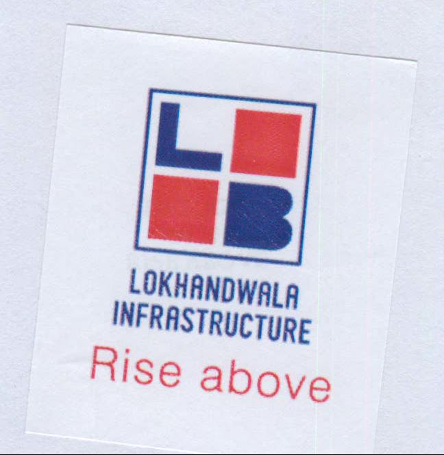 Lokhandwala Infrastructure Rise Above With Lb Logo Device mark 2034455 Trademark