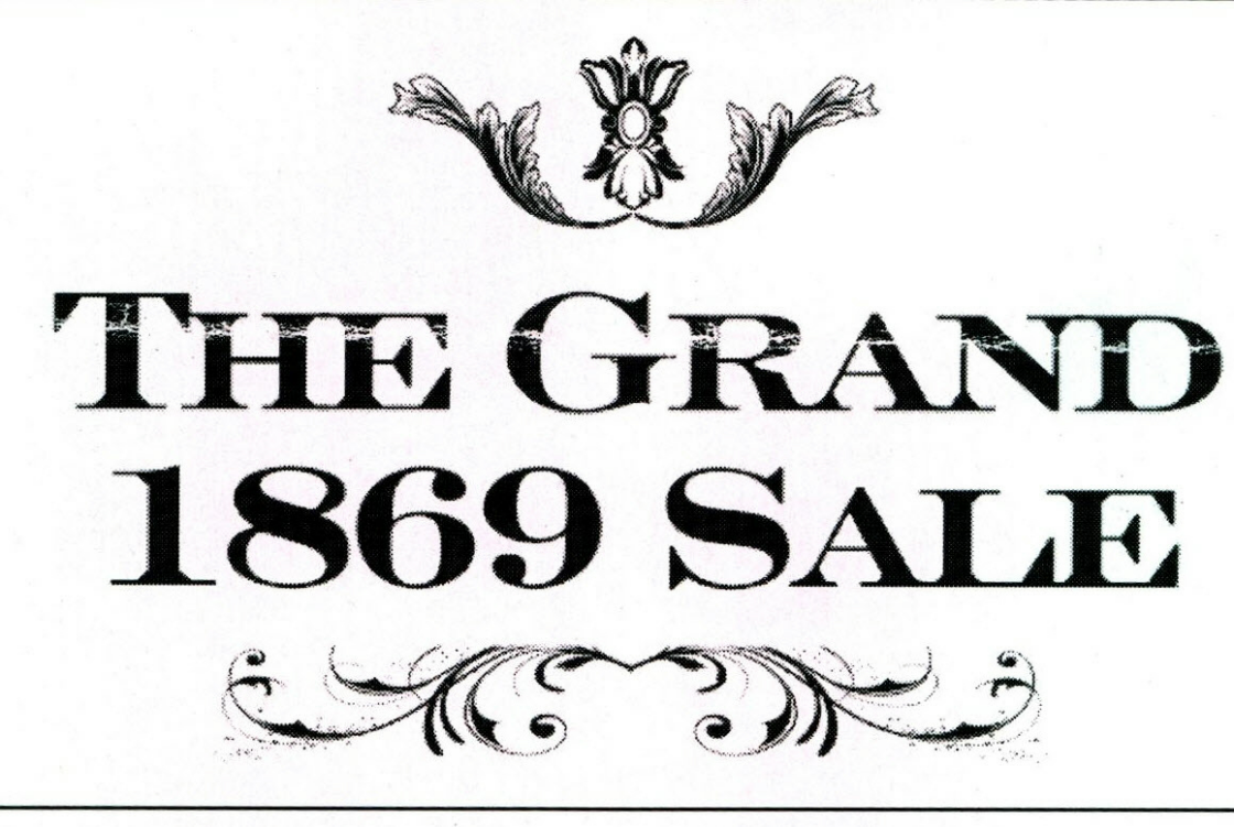 The Grand 1869 Sale Device mark 2145783 Trademark