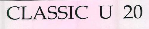 Classic U 20 Device mark 2539121 Trademark