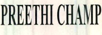 Preethi Champ Device mark 2383329 Trademark
