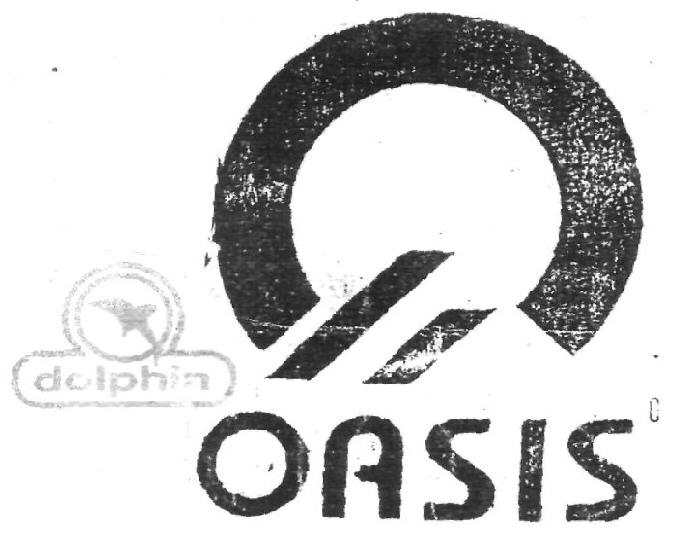 Dolphin Oasis (label) Device mark 2429449 Trademark