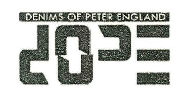 Denims Of Peter England Dope Device mark 2658245 Trademark