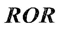 Ror (device) Device mark 2561791 Trademark
