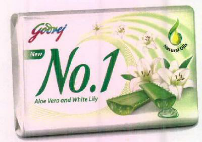 Godrej No.1 Aloe Vera And White Lily (device Of Aloe Vera) Device mark 2627461 Trademark