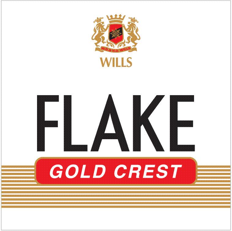 Flake Gold Crest Device mark 2379741 Trademark