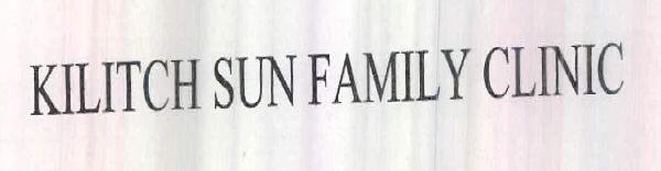 Kilitch Sun Family Clinic Device mark 2454490 Trademark