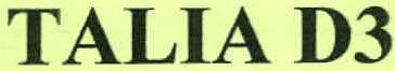 Talia D3 Device mark 2614331 Trademark