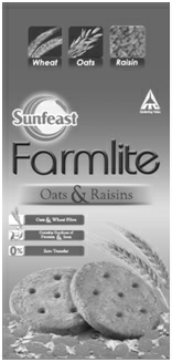 Sunfeast Farmlite Oats & Raisins Device mark 2722030 Trademark