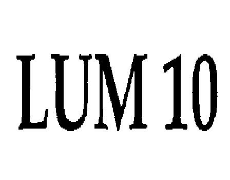 Lum 10 (device) Device mark 2251881 Trademark