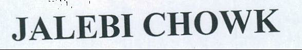 Jalebi Chowk Device mark 2129612 Trademark