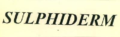 Sulphiderm Device mark 2833488 Trademark