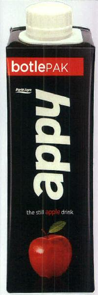 Parle Agro Appy Botlepak Device mark 2654743 Trademark