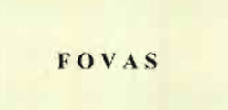Fovas Device mark 985081 Trademark
