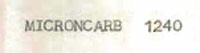 Microncarb 1240 Device mark 706405 Trademark