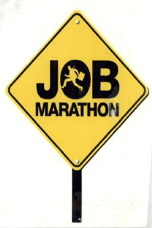 Job Marathon (label) Device mark 1453321 Trademark