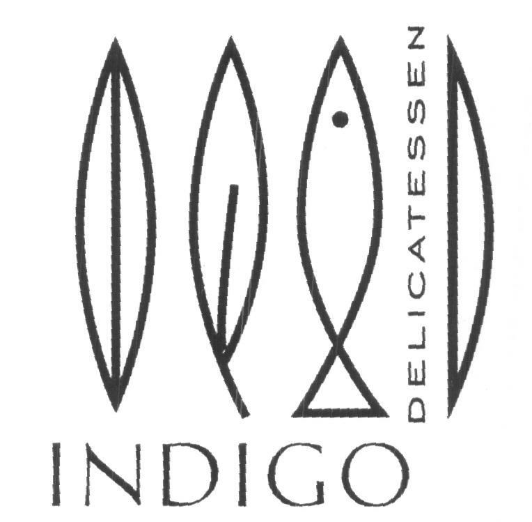 Indigo Delicatessen (device Of Fish) Device mark 1598570 Trademark