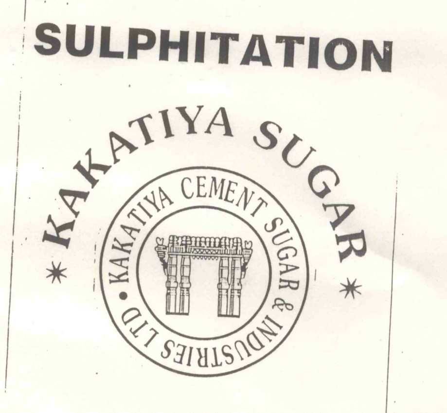 Sulphitation Kakatiya Sugar Device mark 847190 Trademark