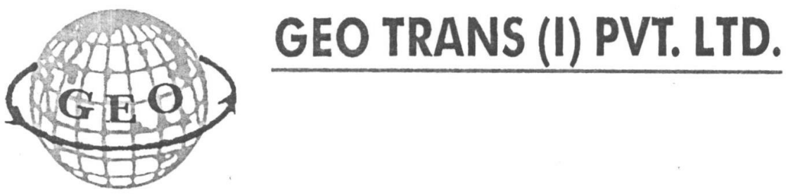 Geo Trans (i) Pvt. Ltd. Device mark 1605010 Trademark